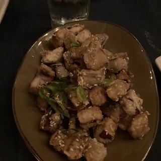 Miso Glazed Crispy Eggplant