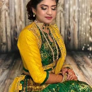 Sangeet makeup