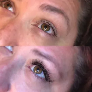 Hybrid Eyelash Extensions