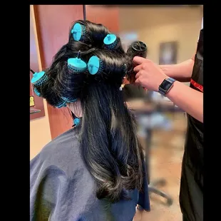 Blowout style for that special night