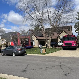 Beauty In The Bus in our driveway