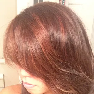 base and highlights by sean