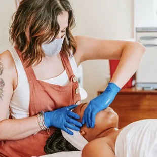 Buccal Facial Massage