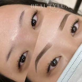 Ombré brows