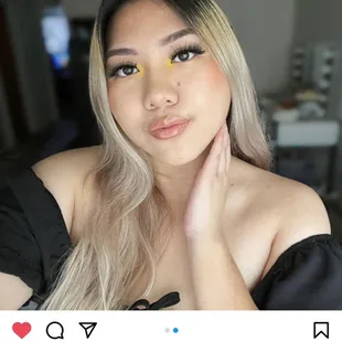 Review from ombré powder client
