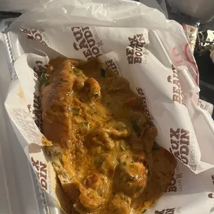 Crawfish bread