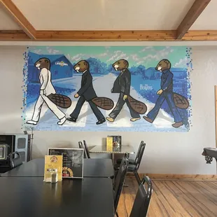 Got to love their take on beaver Crossing