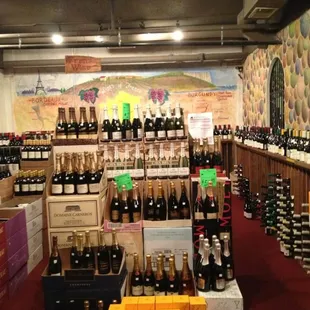 A customer snap of our wine cellar.