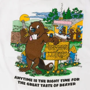 One of our T-shirts in the right Beaver spirit.