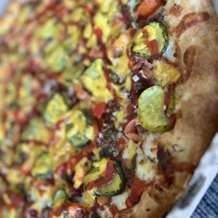 pizza, food