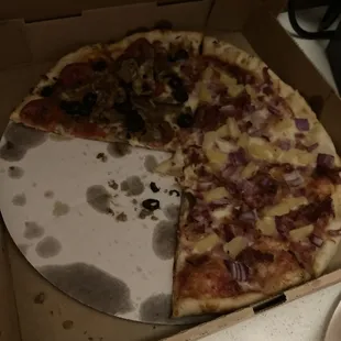 Split 12&quot; pizza