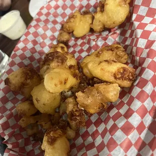 Cheese curbs...we ate them so fast we didn't have a 'before' photo.