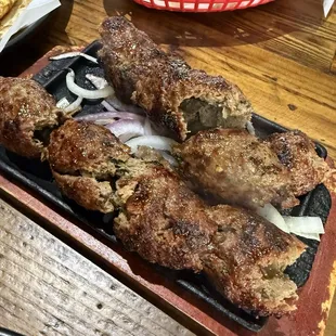 7 Piece Beef Gola Kebab