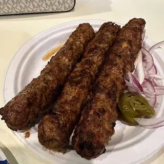 3 Piece Beef Uddham Kebab