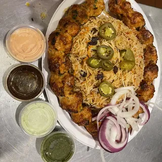 7 Piece Chicken Gola Kebab