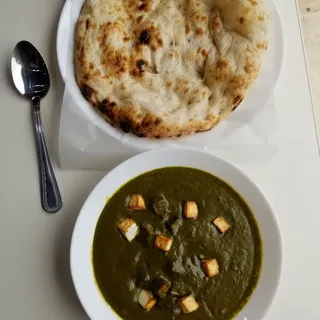 Palak paneer