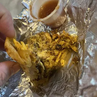 *Chorizo &amp; Egg breakfast taco