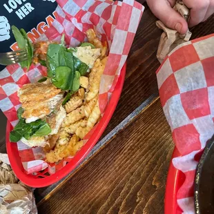 Classic Fries, and the DELICIOUS Chicken Run Sandwich