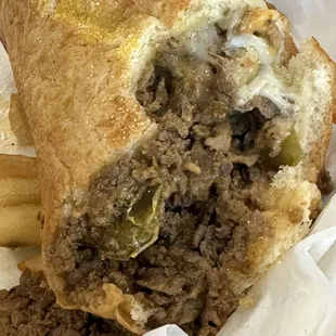 What I ordered: Chipotle Chicken  What I got: Philly Cheesesteak