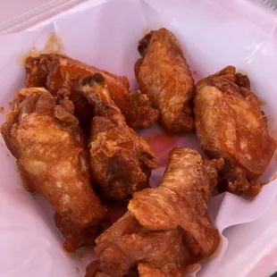 6 piece buffalo wings