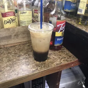 Creamy coconut cold brew!