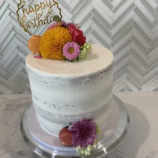 Vanilla Birthday Cake