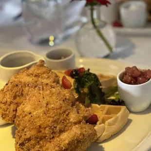 Chicken &amp; Waffles