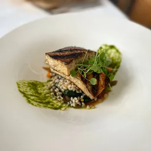 Tarnished Truth Bourbon Glazed Wood Grilled Tofu