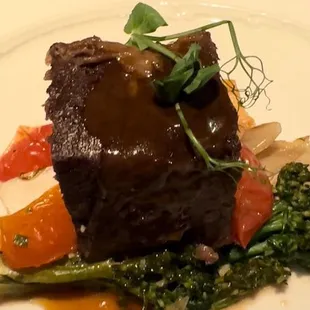 Braised Honey Short Ribs