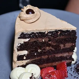 Mile High Bourbon Cake