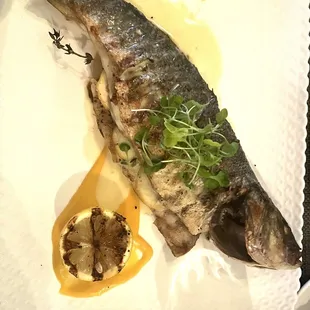 Chef 's Wood Grilled Whole Fish