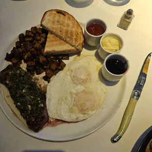 Steak and Eggs
