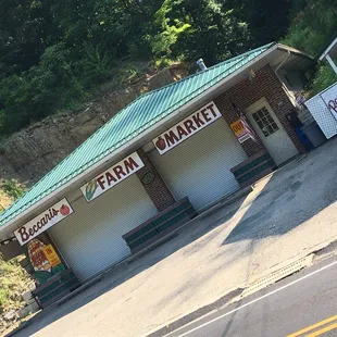 a view of the outside of the store