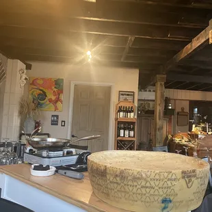 Cacio e Pepe table side