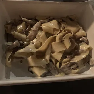 Mushroom Truffle Pasta