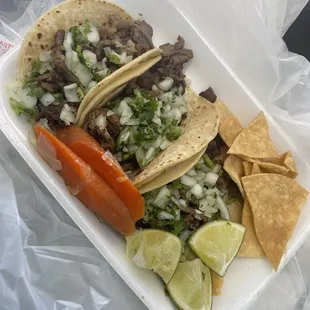 Carne asada tacos