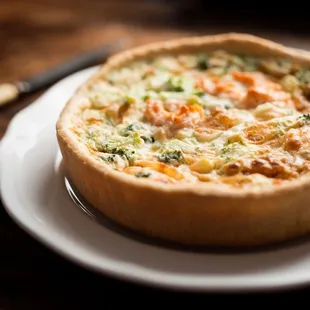 Recipe: Smoked Wild Caught Alaskan Salmon &amp; Dill Quiche