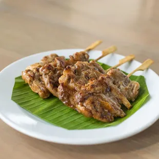 Recipe: Thai Moo Ping Skewers With Wild Boar Shoulder