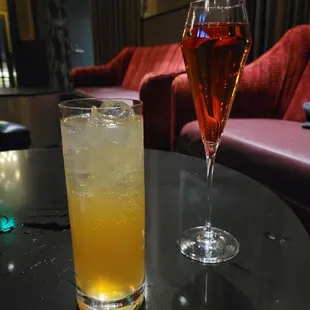 Apple Orchard (left) cocktail