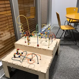 Kids section...