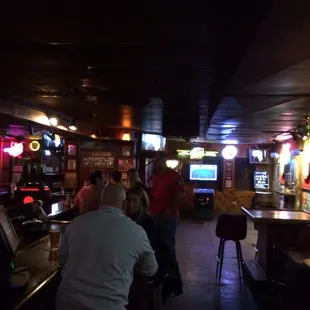 people sitting at the bar