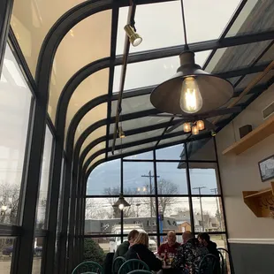 Atrium was nice, but it was too hot in this area today!