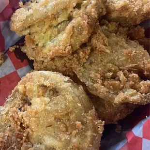 Fried Green Tomatoes Basketgreen