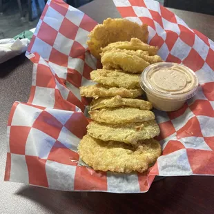 Fried Green Tomatoes Basket