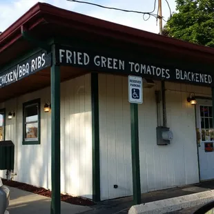 Outside of restaurant