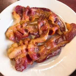 Side order of bacon - you get 4 slices