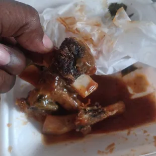 THIS is what they call a bone of rib, as in for these is four bone.