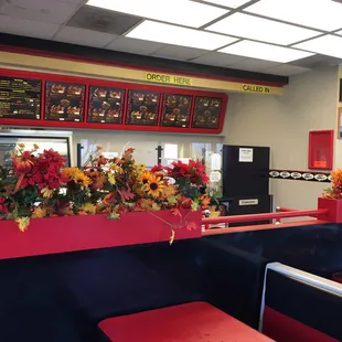 Window where you place your orders.