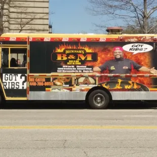 Beckham's food truck