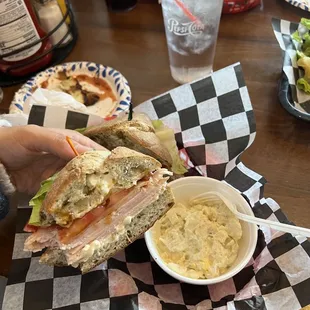 Roasted Oven Turkey Sandwich